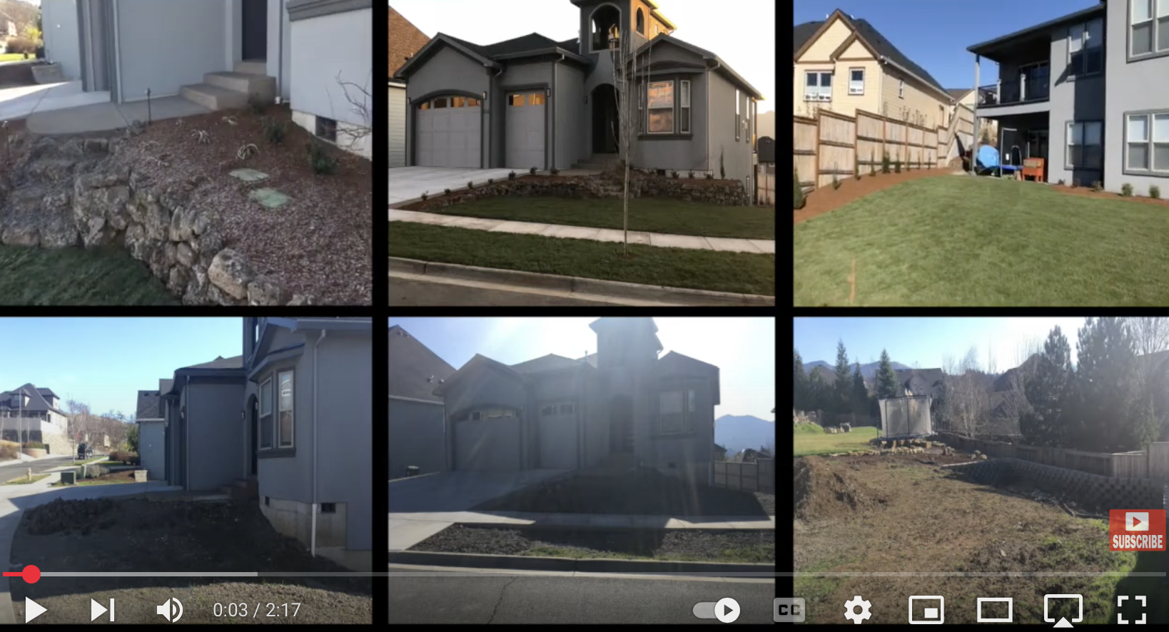Time lapse ladscapng video